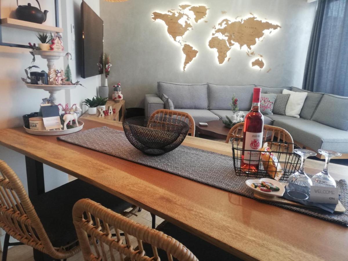 Luxury 80M2 Apartment With Balcony Downtown Tesalonika Bagian luar foto
